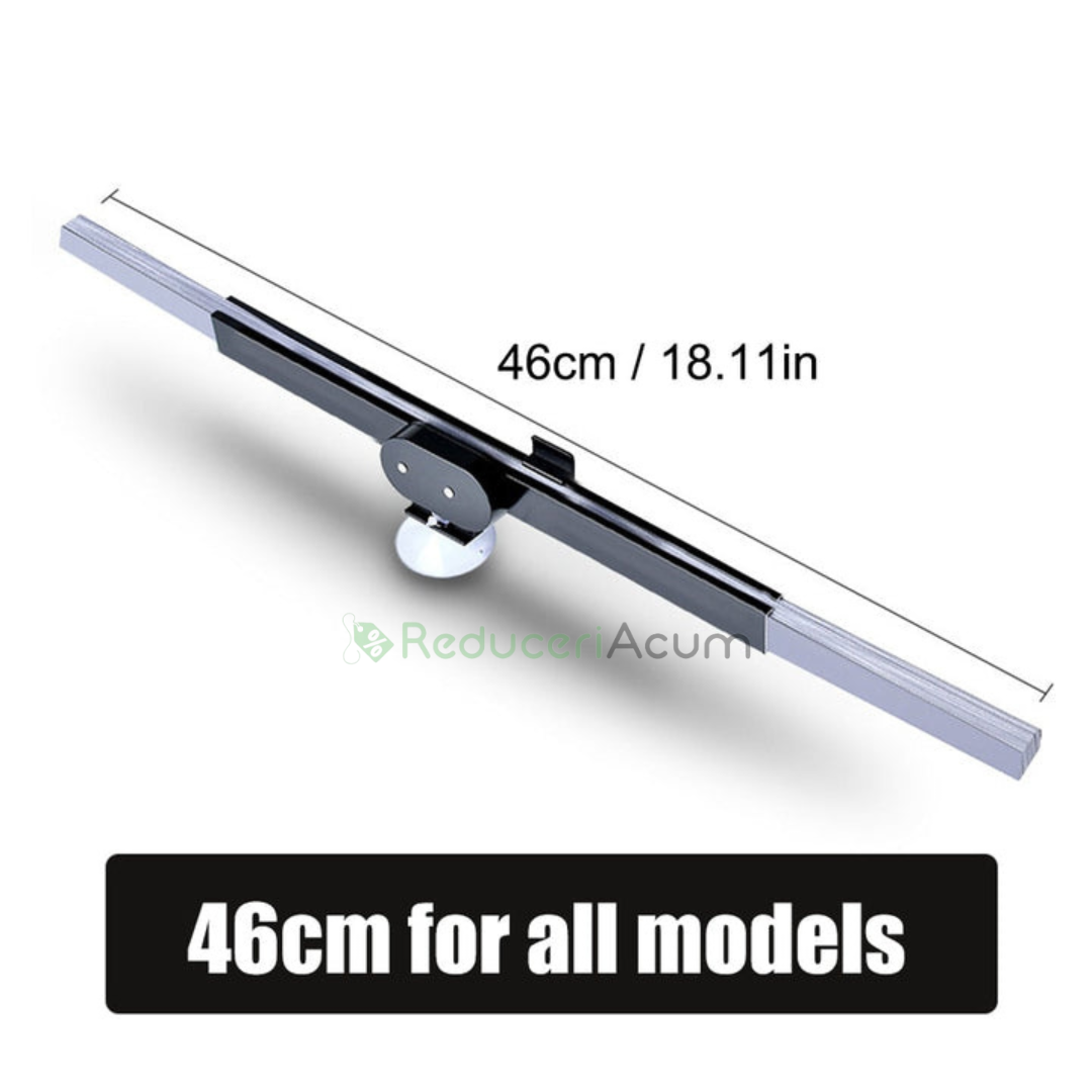 Parasolar Retractabil Parbriz Auto, cu Ventuze, Pliabil 150 x 70 cm Impotriva Razelor UV