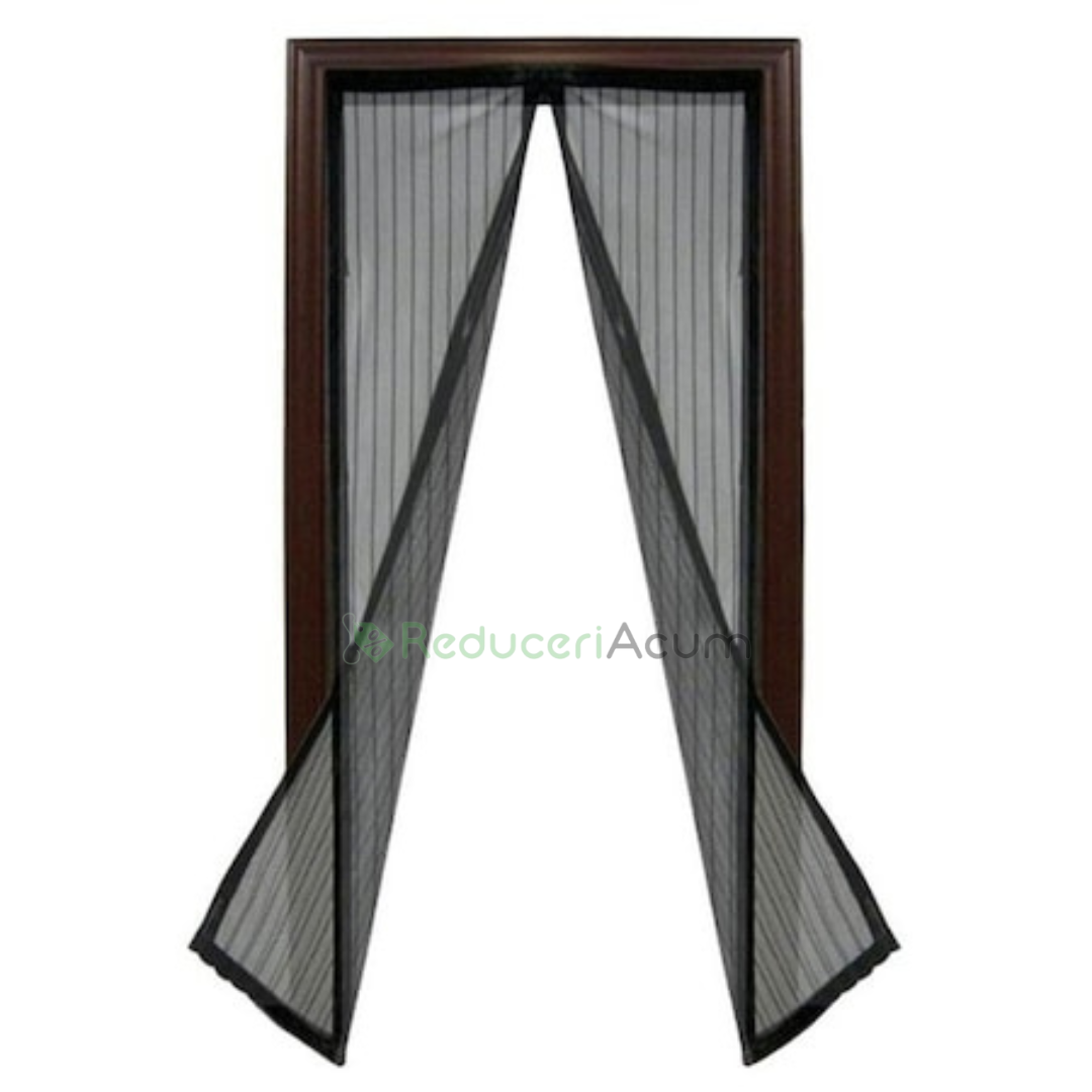 1 + 1 GRATUIT ! Perdea tip plasa cu inchidere magnetica pentru tantari, muste sau alte insecte