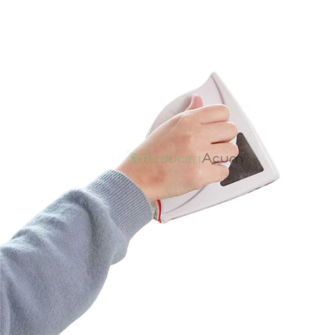 Stergator magnetic pentru geamuri 3D