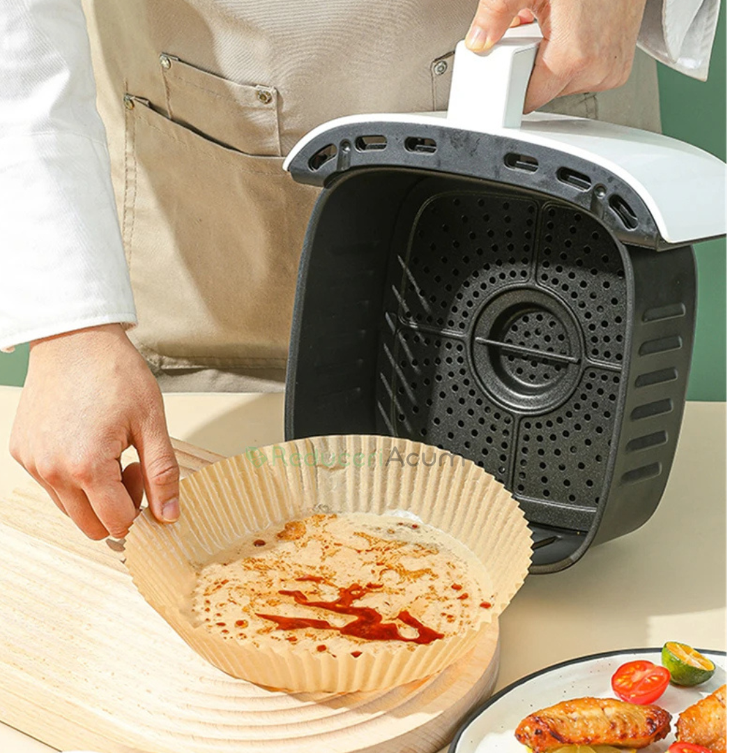 Hartie de copt pentru friteuza si tava, unica folosinta, 100 Buc