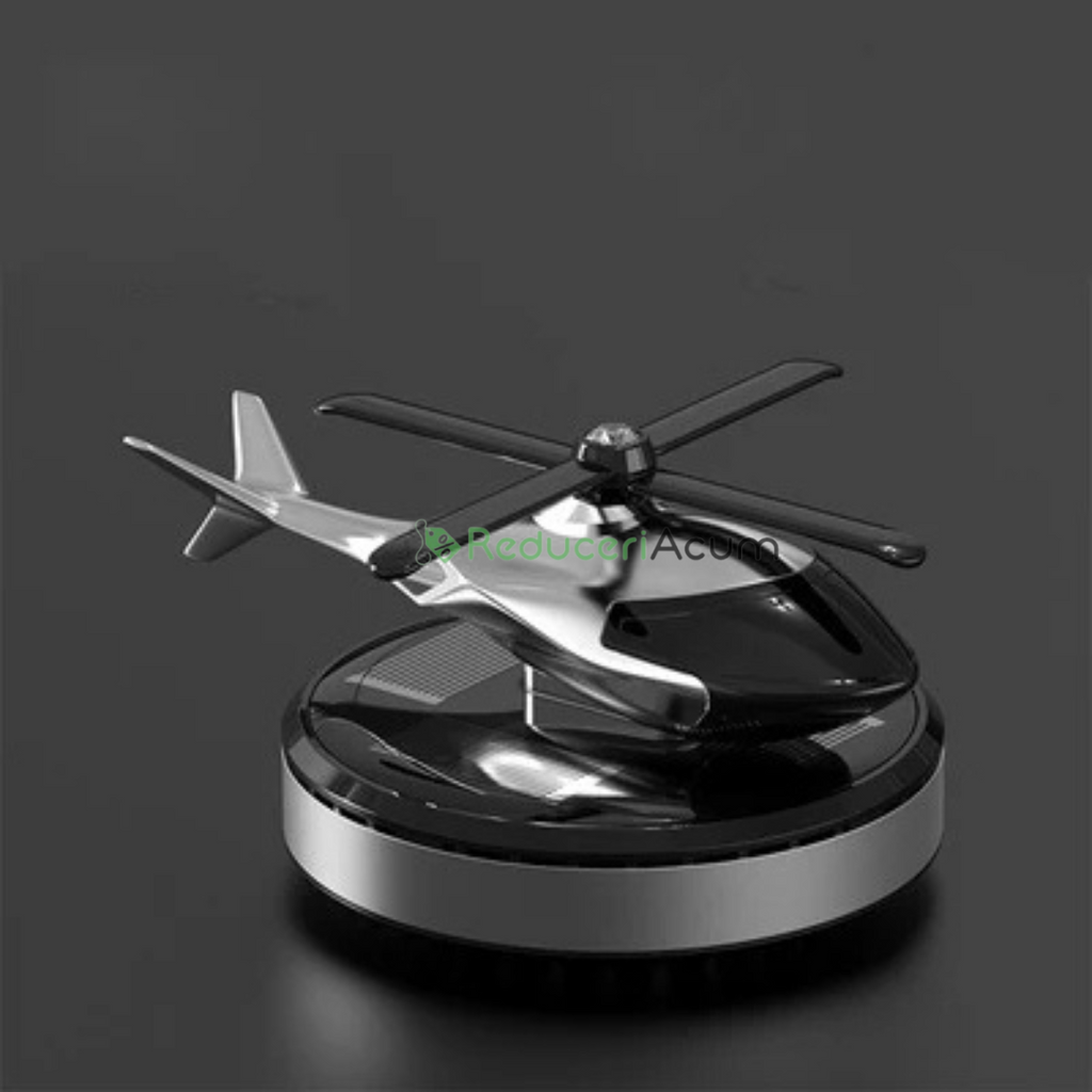 ELICOPTER SOLAR ODORIZANT PENTRU MAȘINI