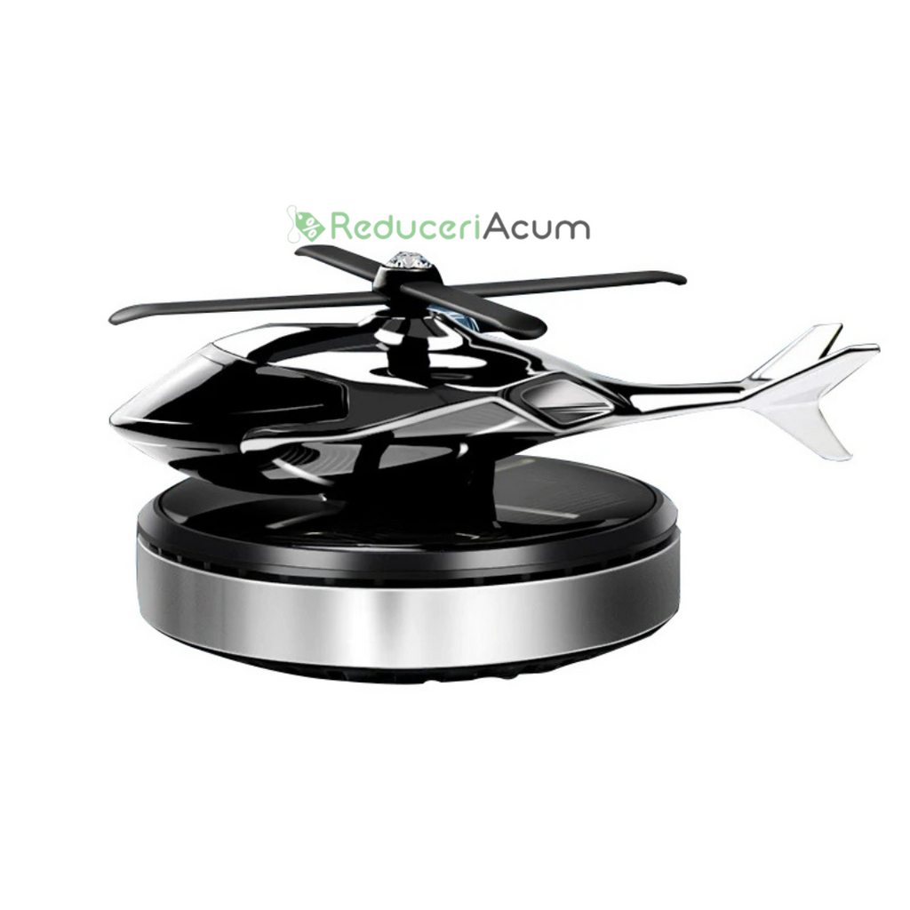 ELICOPTER SOLAR ODORIZANT PENTRU MAȘINI