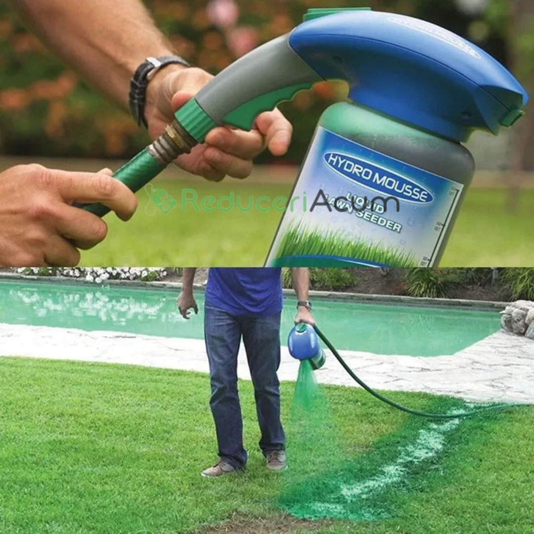 Pulverizator pentru plantare insamantare gazon Hydro Mousse