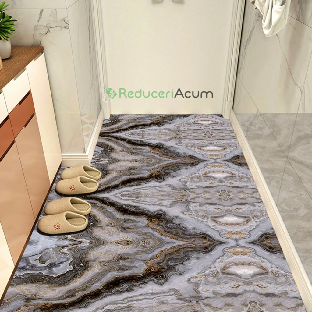 Set 10 Folii Autocolante cu Model Vin Maro, Dimensiune 60x30 cm