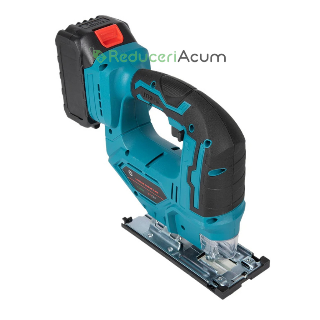Fierăstrău pendular electric cu 2 acumulatori 36V pentru tăiere în unghi,  unelte de tâmplărie