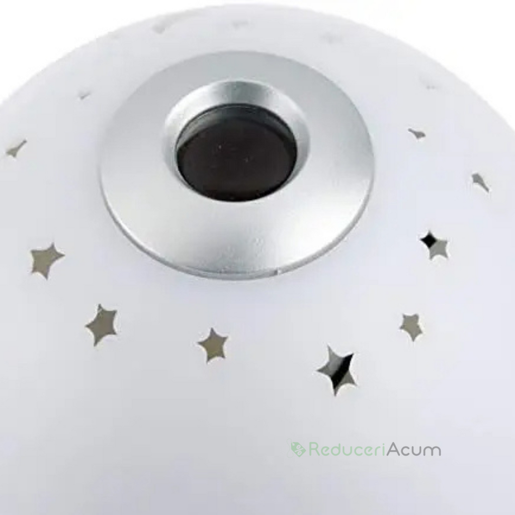 Ceas digital cu proiectie LED, 2 in 1