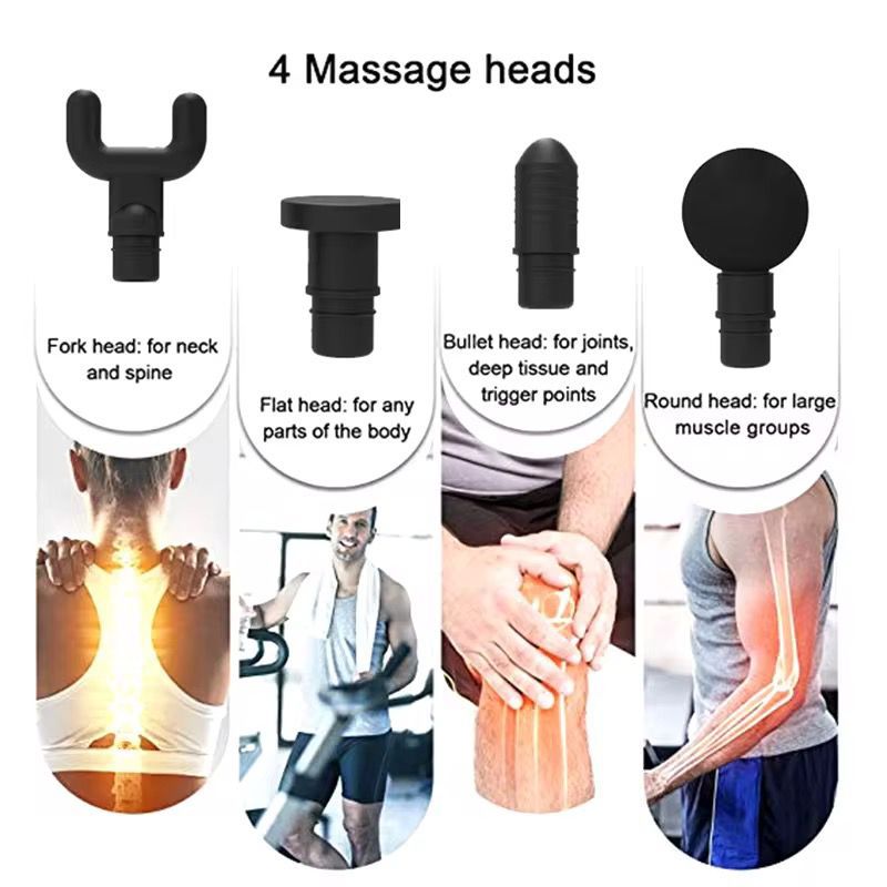 Masaj Facial Profesional Portabil – Aparat cu Vibromasaj, 4 Capete, 6 Viteze, Ideal pentru Îngrijirea Tenului, cu Baterie Inclusă