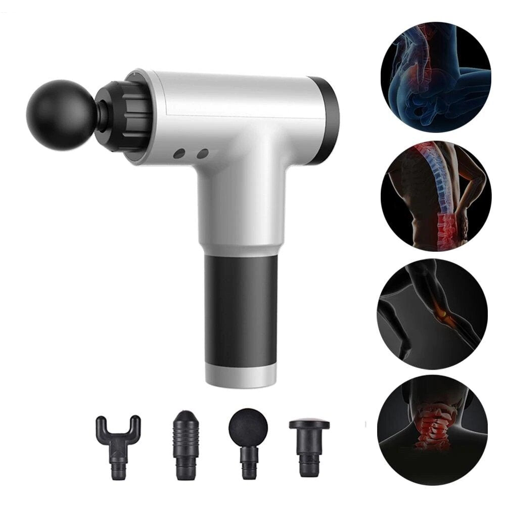 Masaj Facial Profesional Portabil – Aparat cu Vibromasaj, 4 Capete, 6 Viteze, Ideal pentru Îngrijirea Tenului, cu Baterie Inclusă