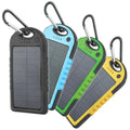 Baterie Externa cu Incarcare Solara 5000 mAh, 2 x USB