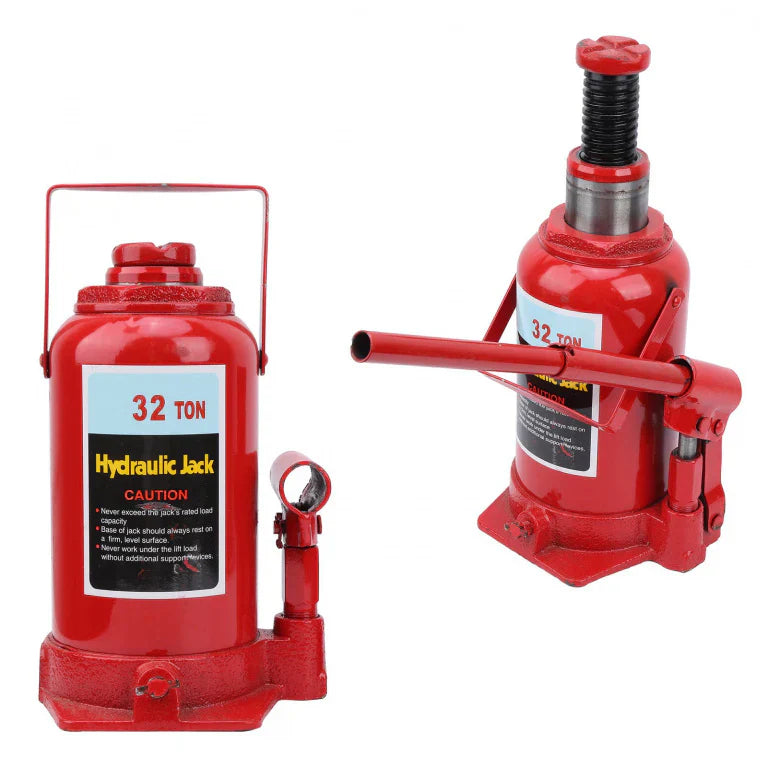 Cric Hidraulic Telescopic 32T – Ideal pentru Întreținere Auto și Vehicule Grele