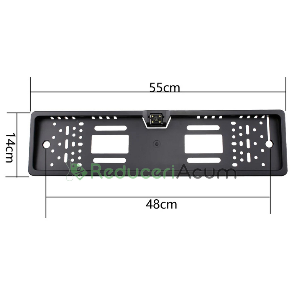 Camera video marsarier cu infrarosu cu suport numar auto inclus