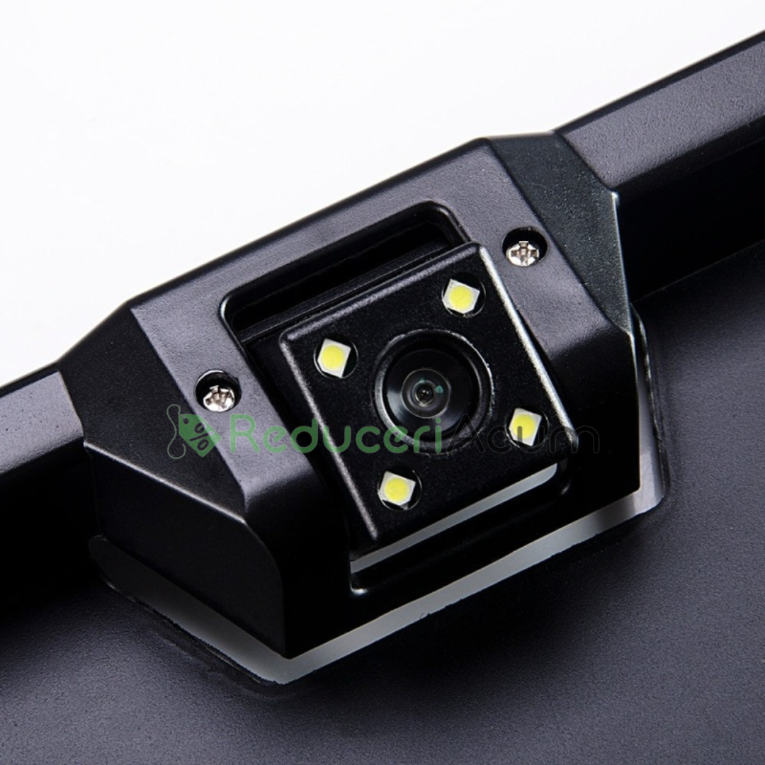 Camera video marsarier cu infrarosu cu suport numar auto inclus