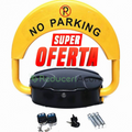 Blocator loc parcare automat telecomanda si alarma , suporta 2 tone, Galben/Negru, rezistent intemperii