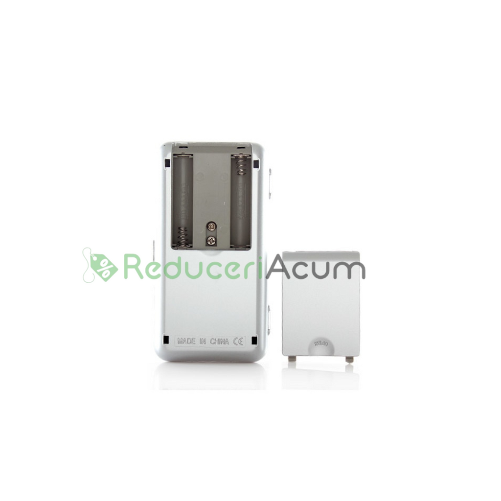 Cantar electronic portabil pentru bijuterii, capacitate 200 grame, functie Tara, acuratete 0.01 gr, Argintiu