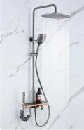 Sistem de duş „Tropic Rain” cu iluminare ambient şi indicator digital de temperatură, MTZ6