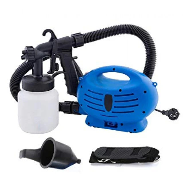 Aparat Electric de Vopsit 650W cu Rezervor 800 ml, Pistol Pulverizator pentru Pereți, Mobilier și Garduri