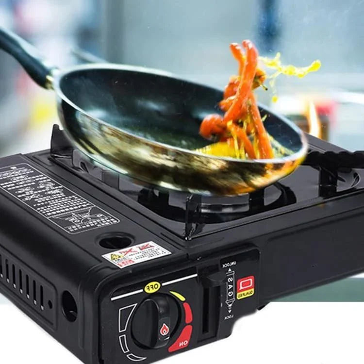 Aragaz Camping Portabil cu Aprindere Automată, Ușor și Compact, Perfect pentru Outdoor și Călătorii