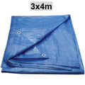Prelată Exterior 150g/m² cu Inele Metalice – Impermeabilă, Albastru