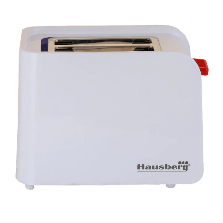 Toaster Hausberg HB-195R – 750W, 2 Felii, Decongelare, Reîncălzire, 6 Trepte Putere
