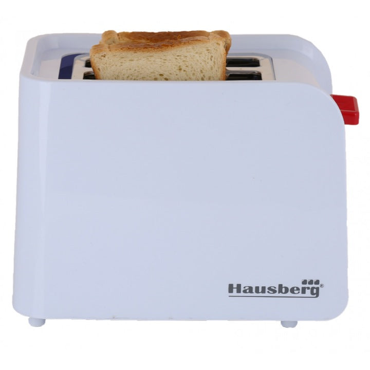 Toaster Hausberg HB-195R – 750W, 2 Felii, Decongelare, Reîncălzire, 6 Trepte Putere