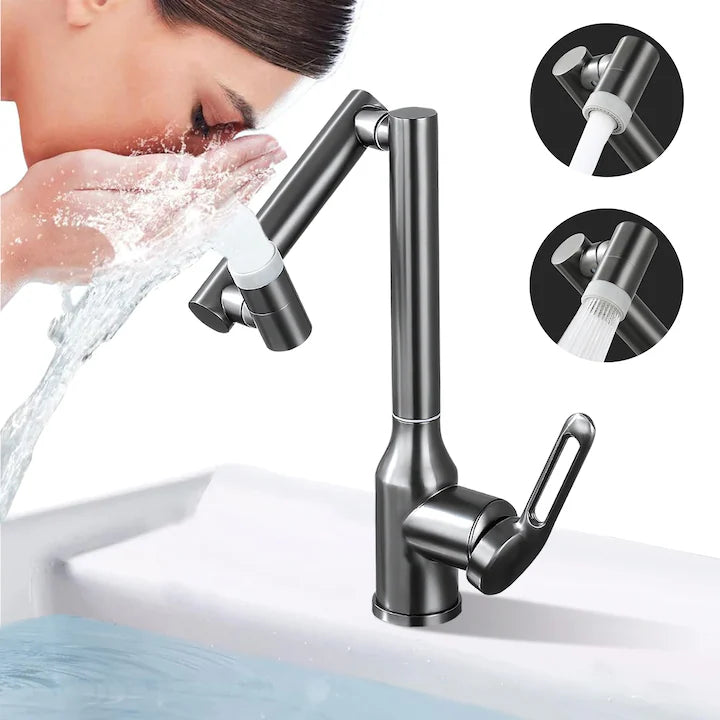 Baterie Baie/Bucătărie Rotativă cu Design Universal, Robinet de Lavoar Modern, VST127