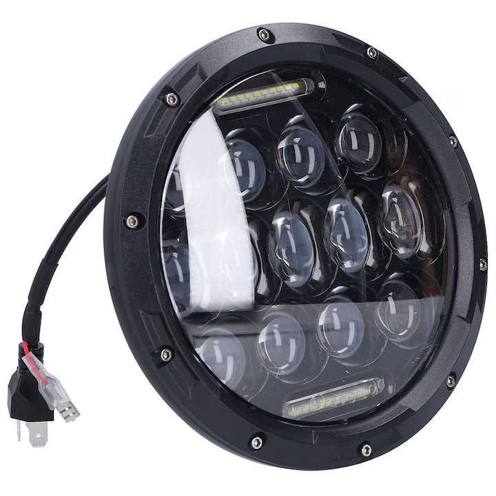 Far Motocicleta 75W 7 inch IP67 H4 LED