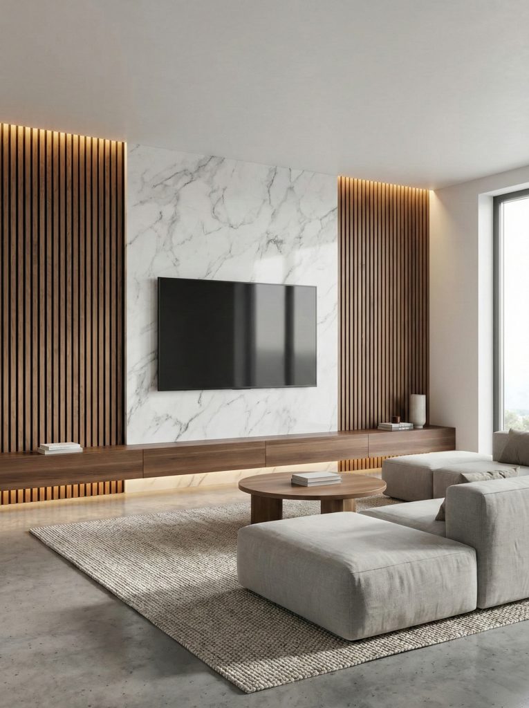 Riflaj perete interior lem deschis