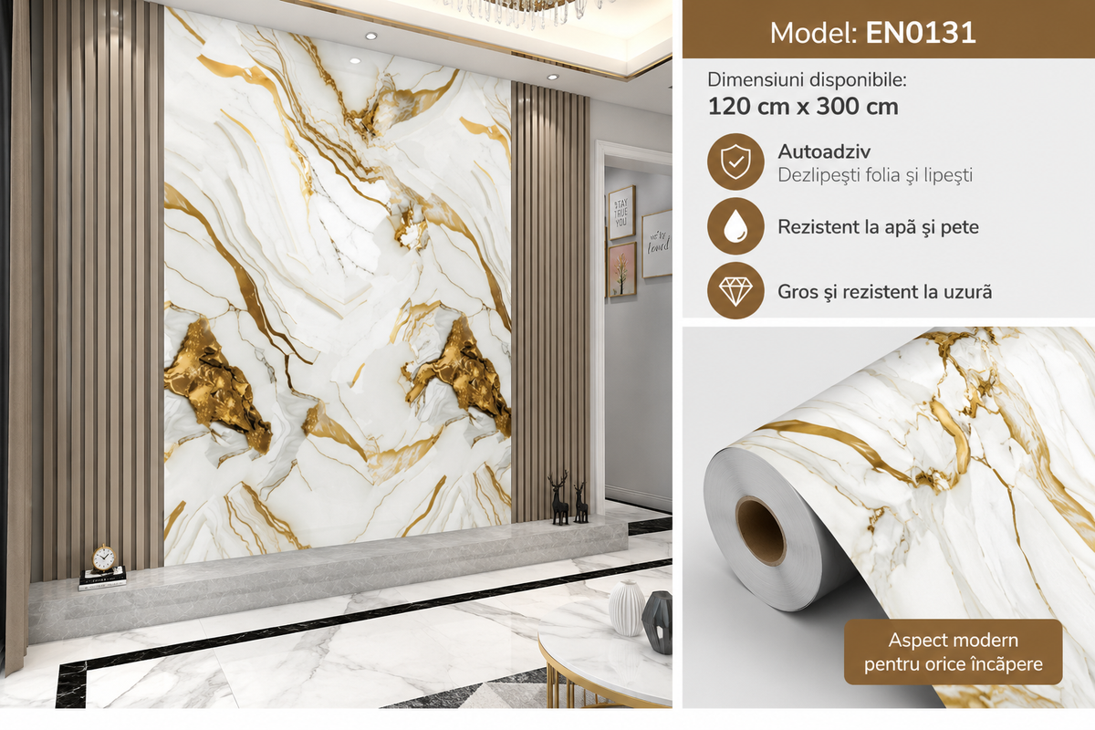 Panou Decorativ Autoadeziv 3 x 1,2 m (324-5)