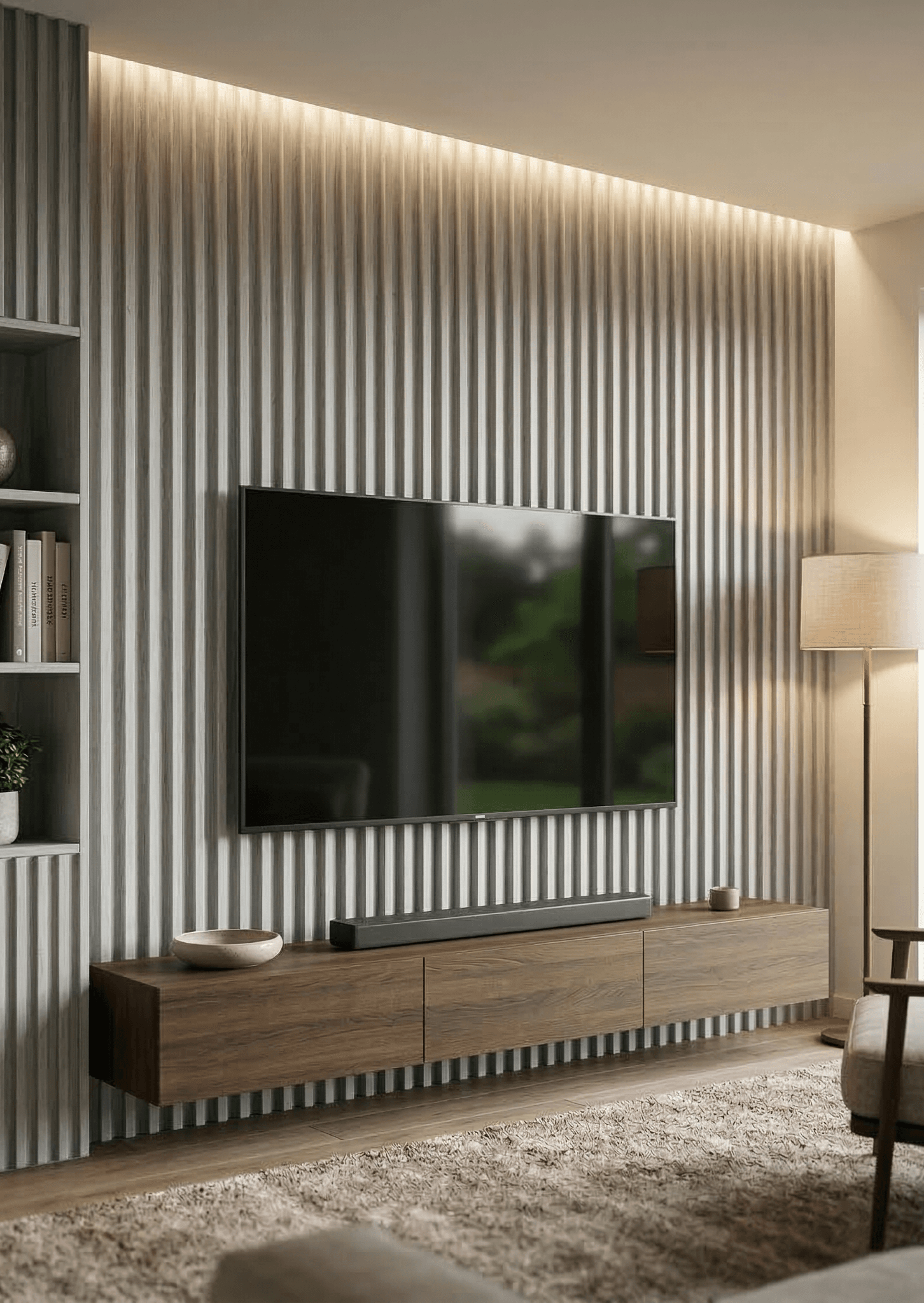 Riflaj PVC 16x280 cm, 8 mm