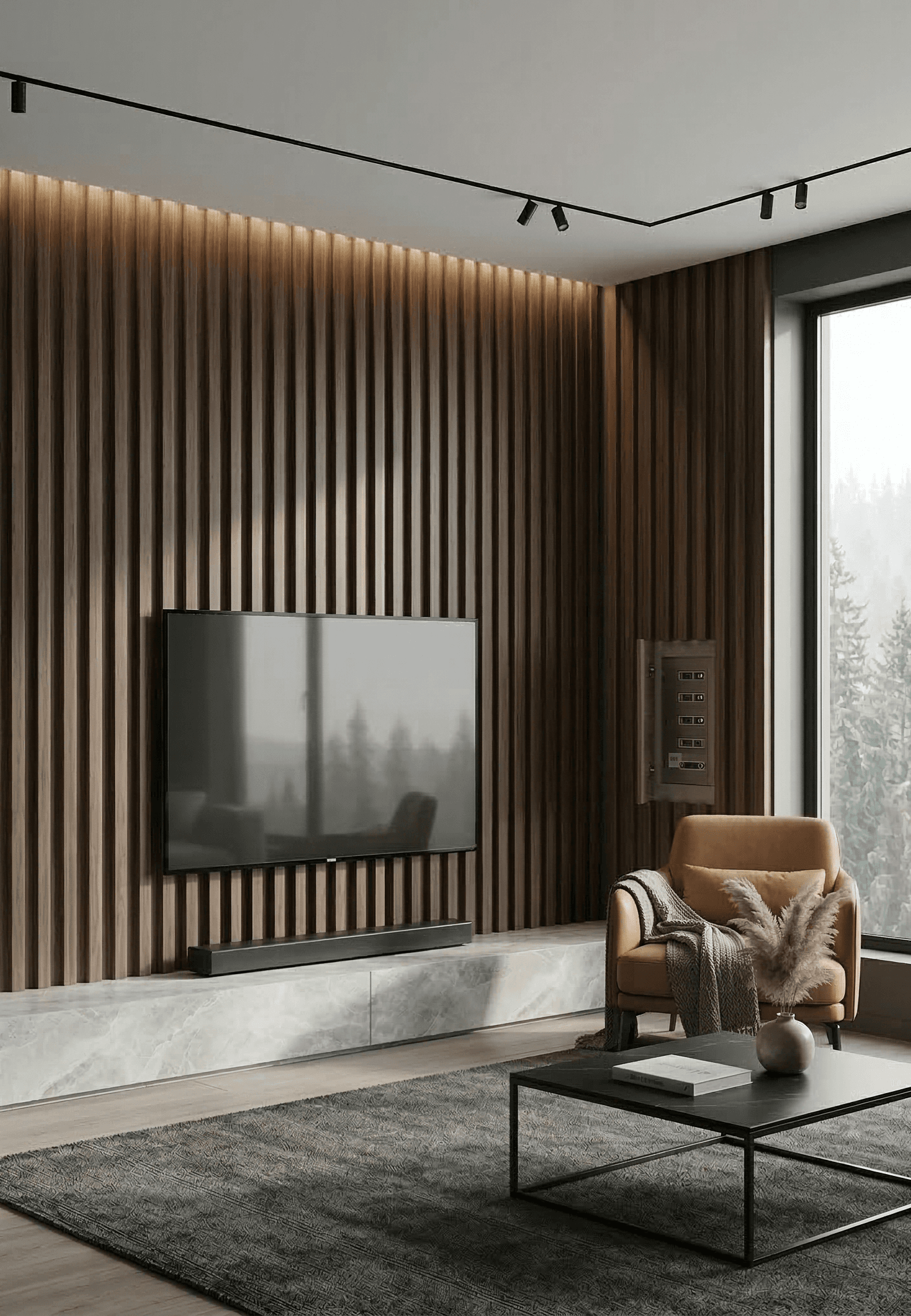 Riflaj PVC 16x280 cm, 8 mm