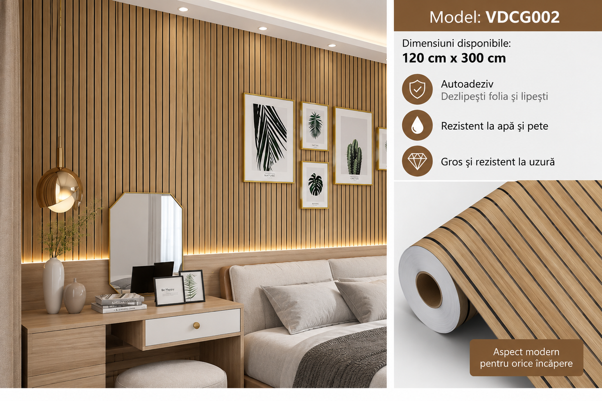 Tapet Decorativ Autoadeziv 3 x 1,2 m (324-14)