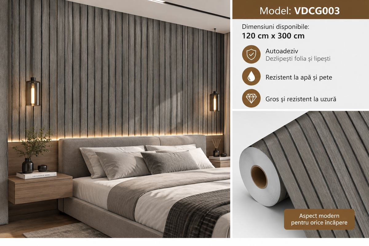 Tapet Decorativ Autoadeziv 3 x 1,2 m (324-11)