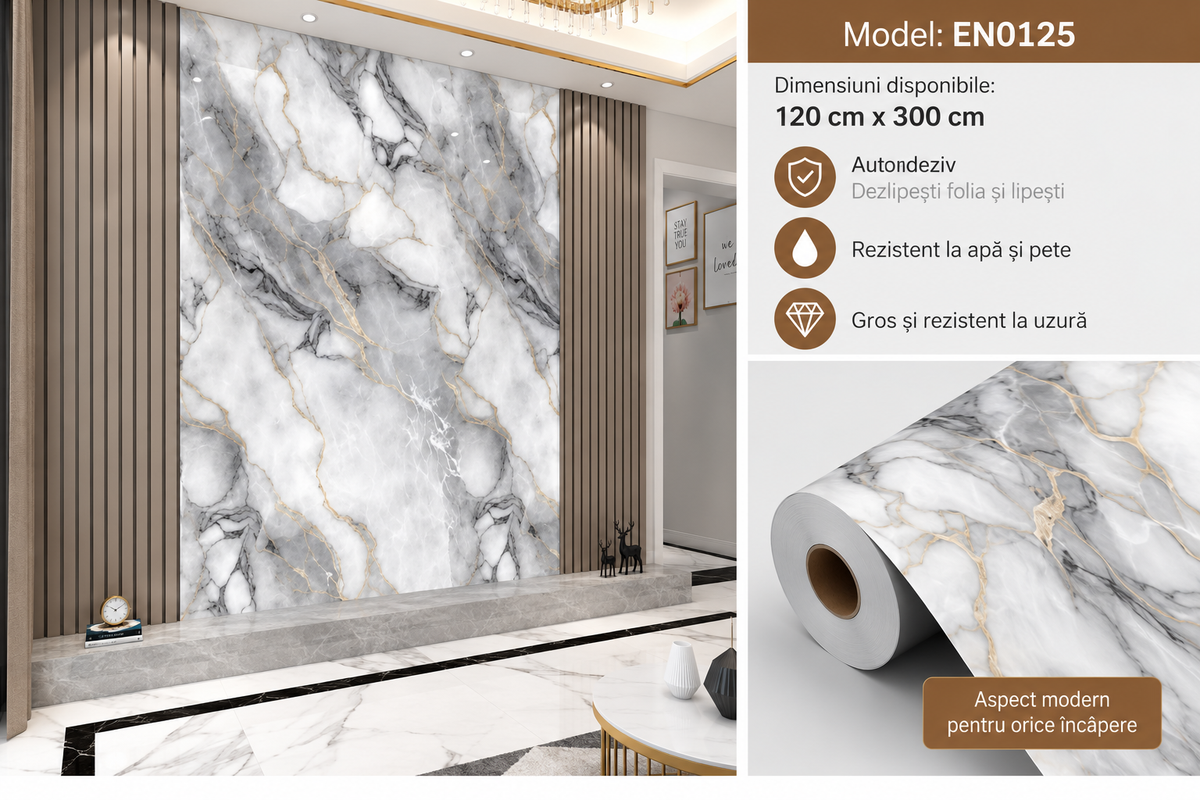 Panou Decorativ Autoadeziv 3 x 1,2 m (324-10)