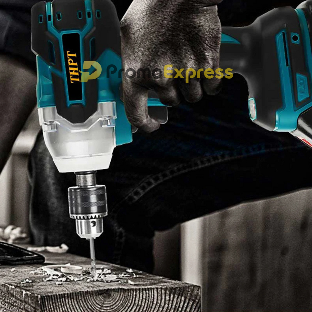 Bormasina / pistol cu impact 48V cu 2 acumulatori si 40 accesorii LEIHMANN