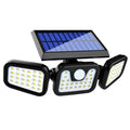 Lampa solara cu senzor de miscare, 74 LED-uri