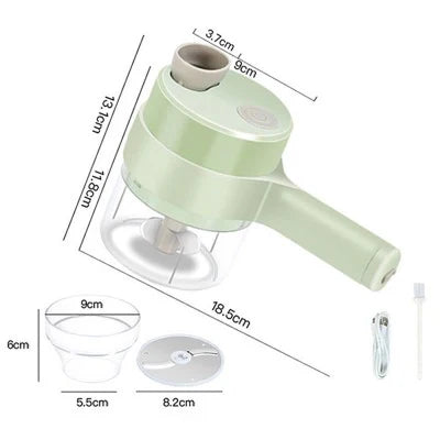 Mini Tocător Electric Multifuncțional Maruntitor Alimente pentru Bucătărie