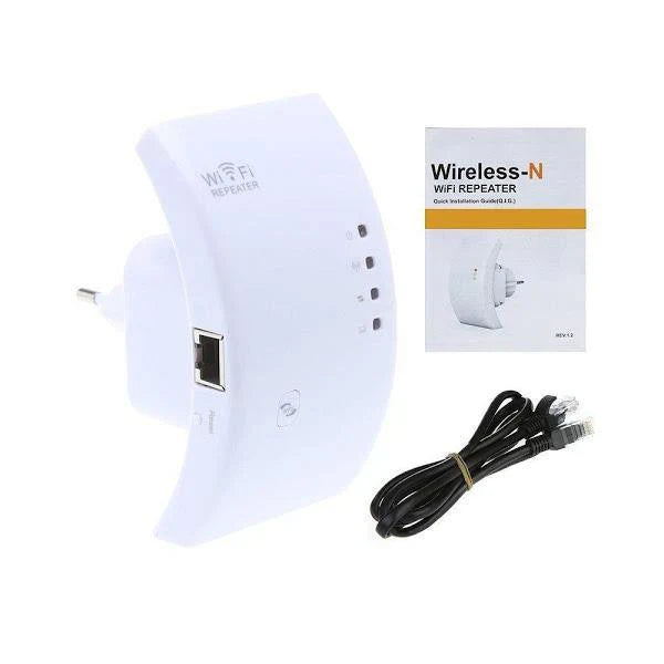 Repeater WiFi Wireless – Amplificator Semnal Internet, Extender Rețea pentru Acoperire WiFi Puternică