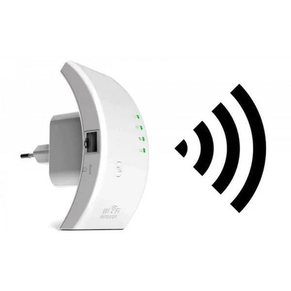 Repeater WiFi Wireless – Amplificator Semnal Internet, Extender Rețea pentru Acoperire WiFi Puternică
